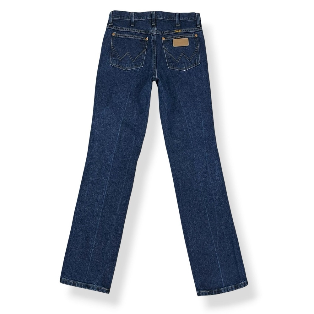 Wrangler Jeans Men 29x32 (ACTUAL 28x32) Blue Cowboy Cut Slim Denim 936DSD